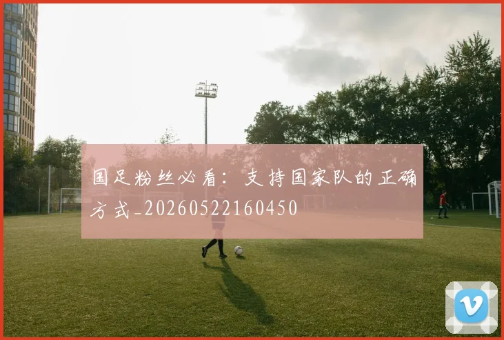 国足粉丝必看：支持国家队的正确方式_20260522160450